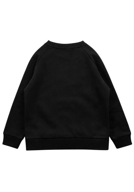 Black cotton sweatshirt for children LACOSTE | 947091/MANERO